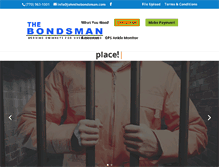 Tablet Screenshot of johnthebondsman.com